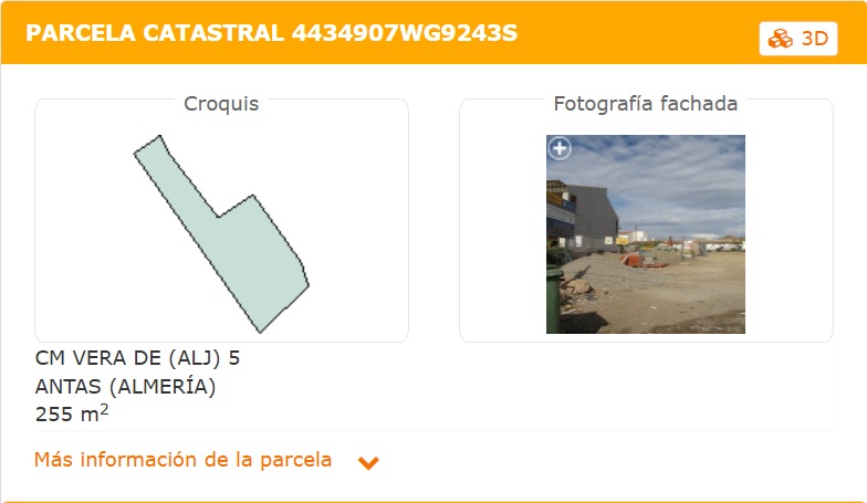 Se vende parcela edificada de 2 plantas lista para terminar en Aljáriz,&nbsp;Antas.