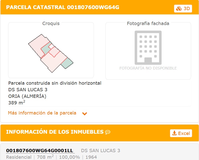 Se vende vivienda en diseminado San Lucas, Oria, Almería