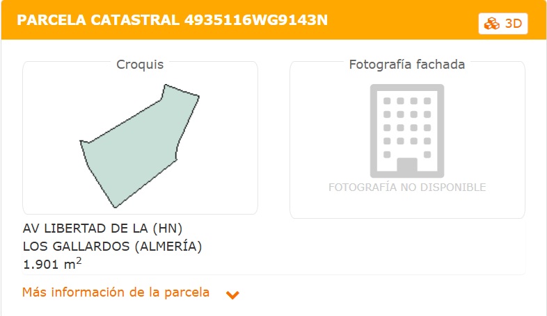 Se vende parcela nº 14 en Huerta Nueva, sector, R2a3, Los Gallardos,&nbsp;Almería