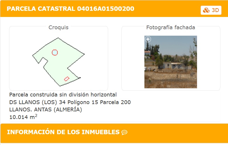 Se venden 2 parcelas en los Llanos de Antas, Almería