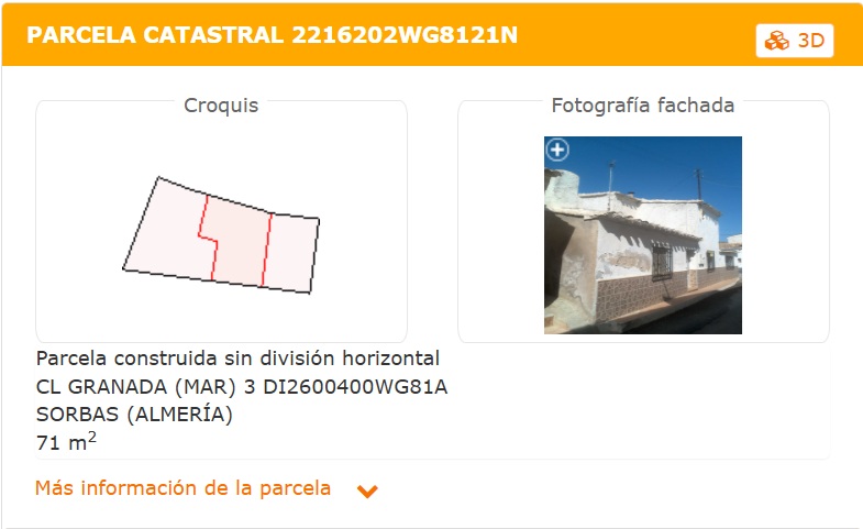 Se vende casa adosada en Los Martínez,&nbsp;Sorbas