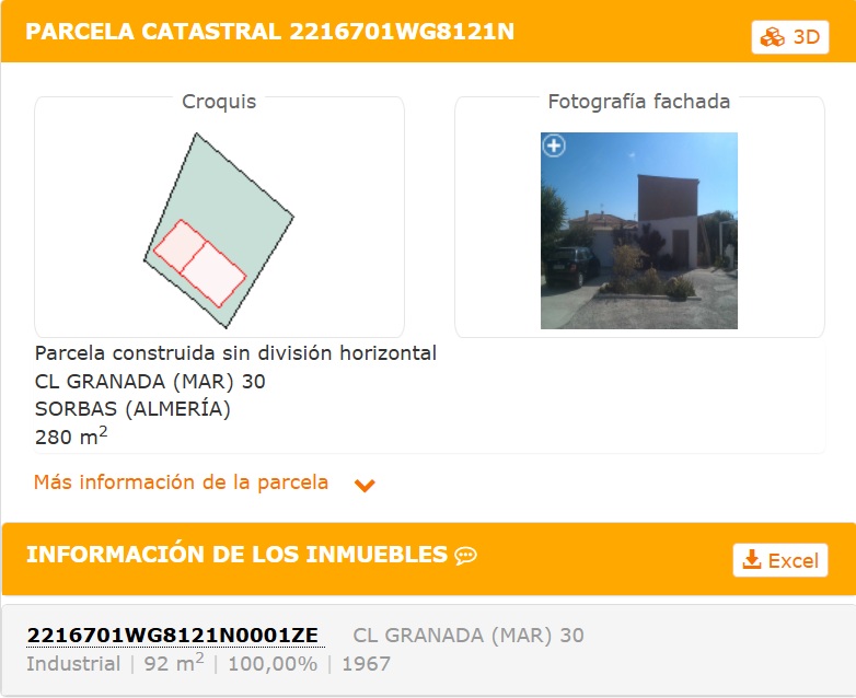 Se vende almacén con parcela en Los Martínez, Sorbas