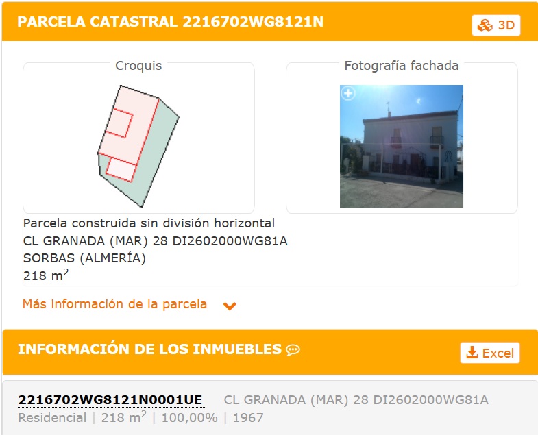 Se vende casa independiente en Los Martínez,&nbsp;Sorbas