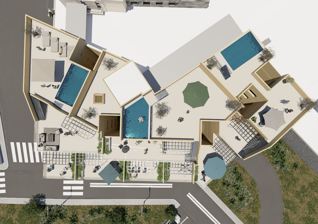 Áticos con piscina privada